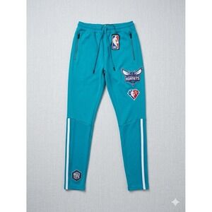 Pro Standard Charlotte Hornets NBA 75th Anniversary Track Pants Teal Men's Sz M